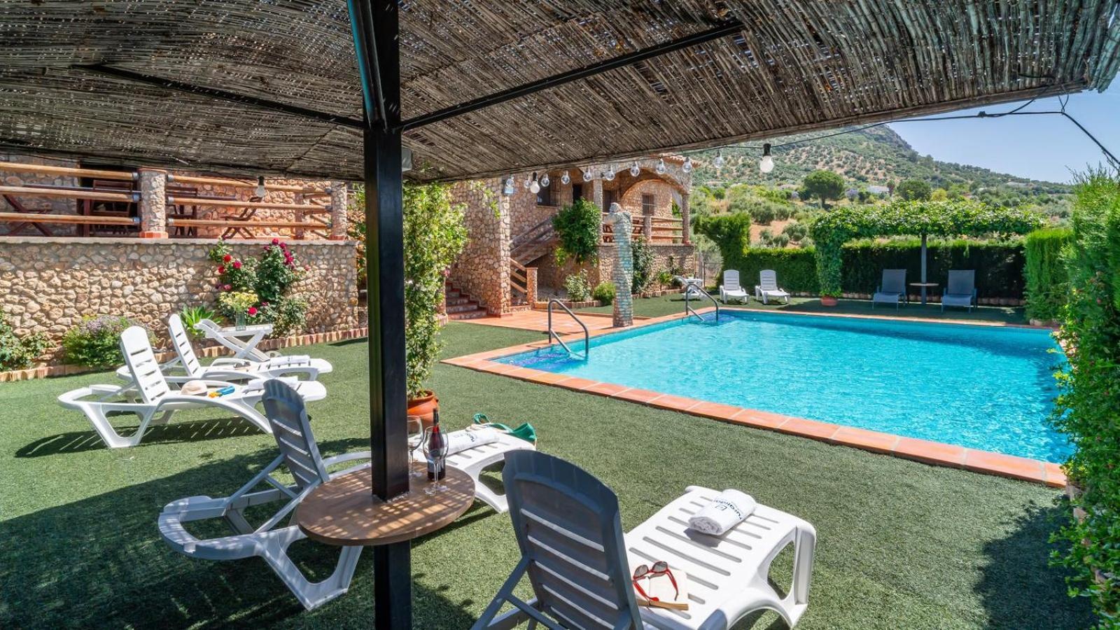 Villa Piedra De Luna Algodonales By Ruralidays Dış mekan fotoğraf