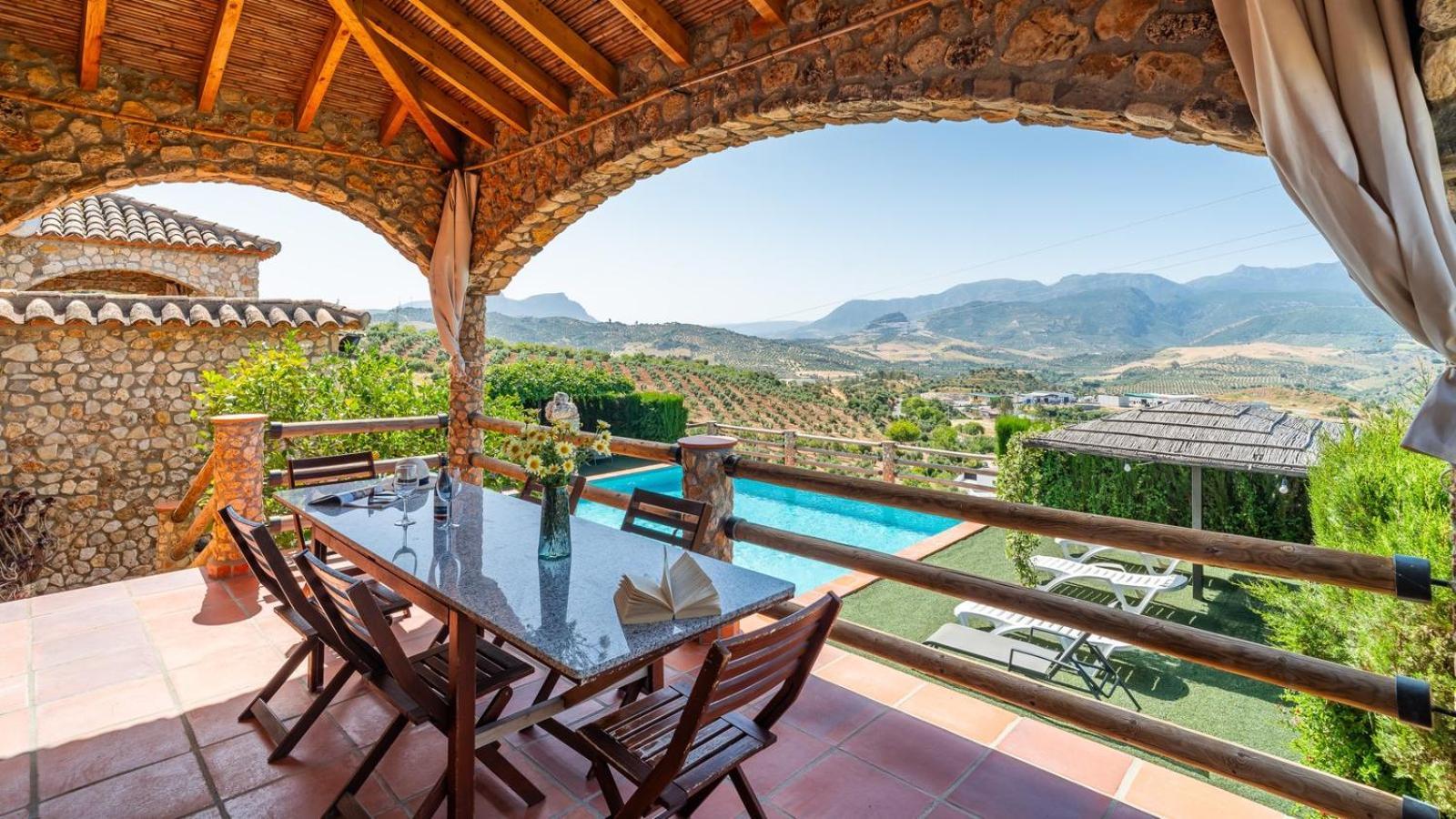 Villa Piedra De Luna Algodonales By Ruralidays Dış mekan fotoğraf