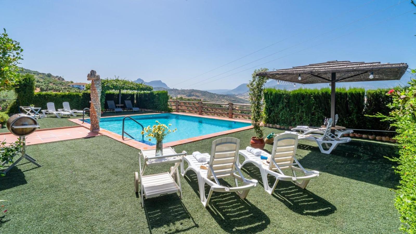 Villa Piedra De Luna Algodonales By Ruralidays Dış mekan fotoğraf